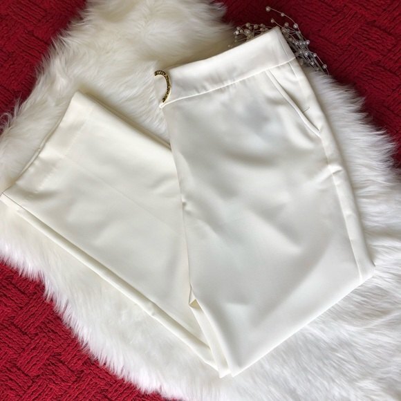 Marc New York Andrew Marc White Bootcut Pants 12 - Picture 7 of 9